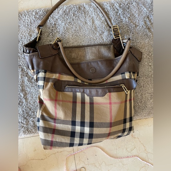 Burberry Leather Oversized Bag/Shopper - Picture 11 of 16